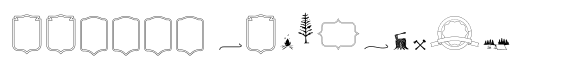 Cutterlakes Script Dingbats image