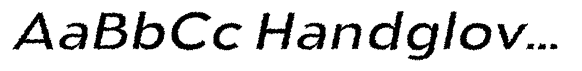 Aukim II Distort News Wide Italic image
