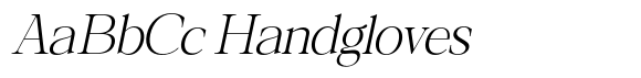 Galnery Light Condensed Slanted image