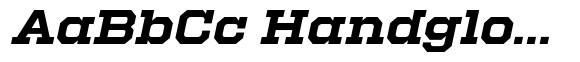 Hattrick Serif Italic Bold Wide image