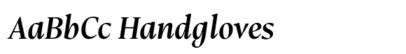 Effigy Medium Italic font sample