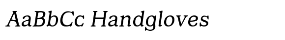 CA Edwald Light Italic image