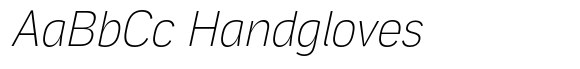 Aago Thin Italic image