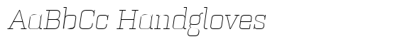 Bourgeois Slab Thin Italic image