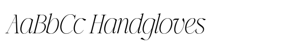 Modelista Thin Italic image