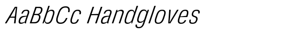 De Box Condensed Light Italic Tall image