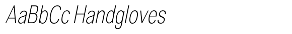Altavion Thin Condensed Italic image