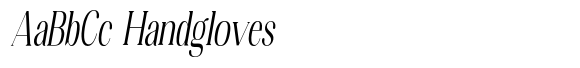 Mandational Condensed Slant image