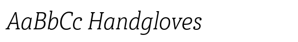 Haboro Slab Soft Condensed Light Italic image