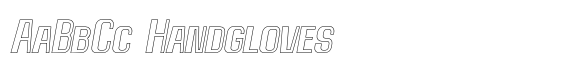 Spacho Light Outline Italic image