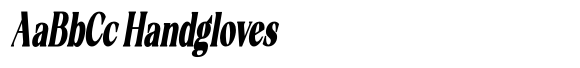 Fanilex Contrast UltraCondensed Italic image