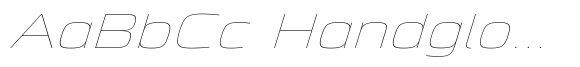 Superscience Hairline Expanded Italic image