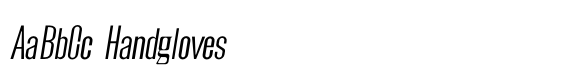 Galique Pro Light Italic image