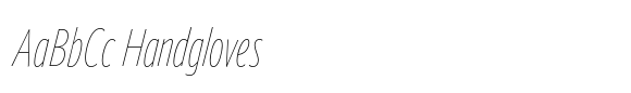 Forley Display Compressed Hairline Italic image