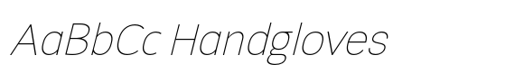 JHC Sineas Thin Italic image