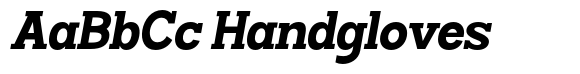 Smilant Extra Bold Semi Condensed Slant image