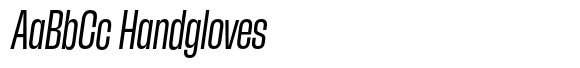 Herokid Italic Regular Condensed image