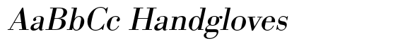 Bodoni Std Regular Wide Oblique image