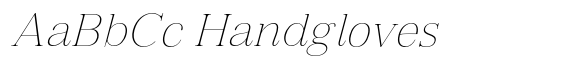Vintora Serif Extra Light Italic image