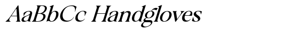 Brilliant gloriest Italic image