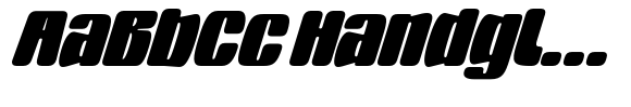 Sature Rounded Bold italic image