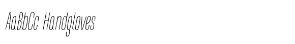 Venera Condensed Thin Italic image