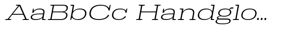 Dean Soft Slab Extended Extra Light Italic image