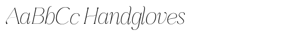 Edensor Thin Italic image