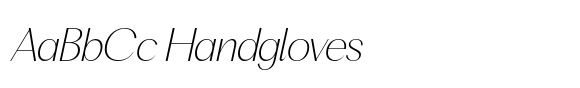 BT Suave Extra Thin Italic image