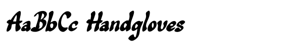 Thiemyshine Italic font sample