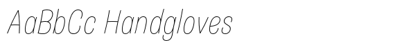 Suansanook Thin Italic font sample
