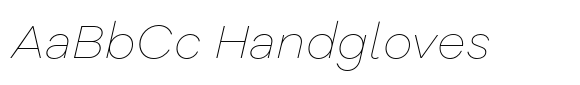 Galano Grotesque Alt Thin Italic image