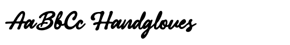 Gibson Mirage Script font sample