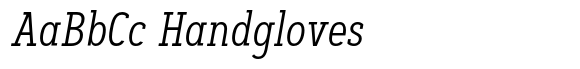 Artegra Slab Condensed Light Italic image