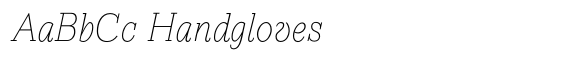 Azote Light Italic image
