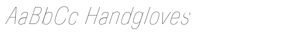De Box Condensed Hairline Italic image