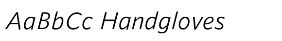 Forley Light Italic image