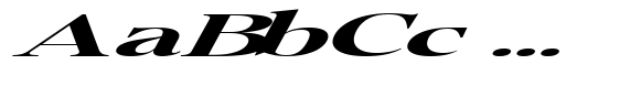 Pichellsio Soft ExtraBold UltraExpanded Italic image