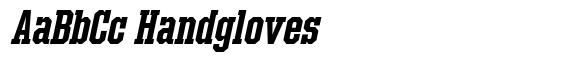 Hattrick Serif Italic Extrabold Compressed image