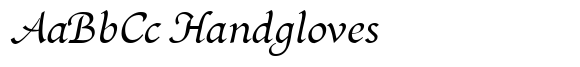 HGB Unik Italic font sample