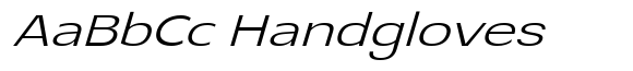Glorytalk Sans Soft Light Italic Semi Expanded image