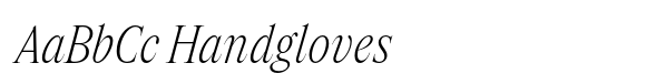Lyst Extra Light Italic image