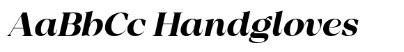 Mugnelis Bold Italic image