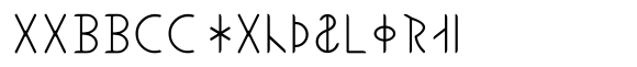 Ongunkan American Runics Ongunkan Ihre-Götlin Runic Scri Regular image