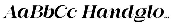 Awesome Gulgina Italic Extra Bold Ultra Expanded image