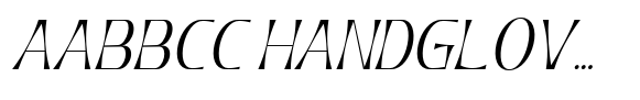 Geximo Slant Thin image