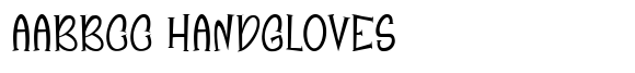 Julovey font sample