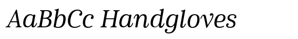 Cabrito Serif Extended Medium Italic image