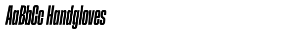 Herokid Italic Semi Bold Ultra Condensed image