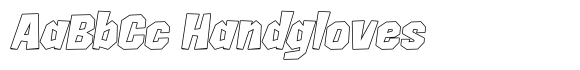 FX Wadag Black Italic Outline image